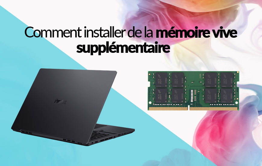 Installer de la mémoire vive sur son ordinateur portable