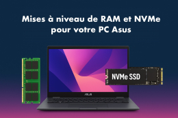 Stockage pour ordinateur portable Asus